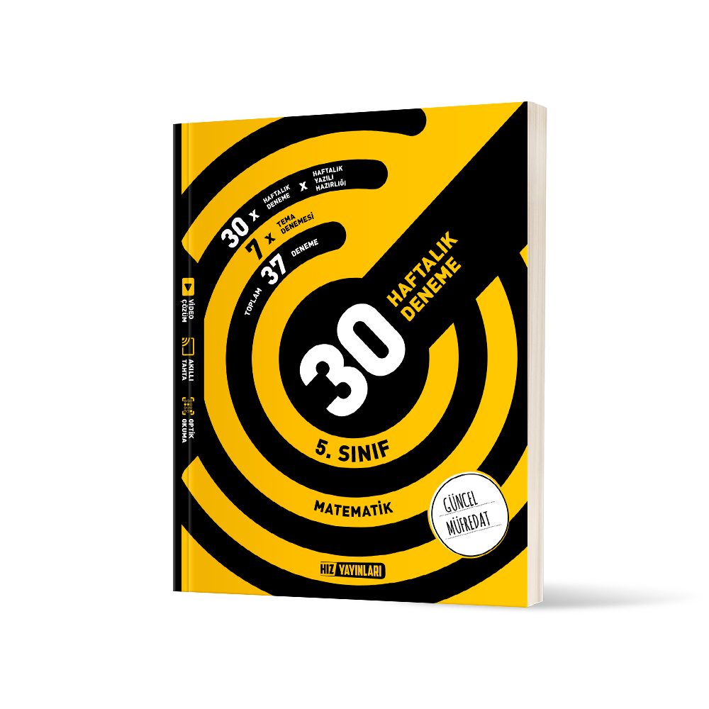 5. Sınıf Matematik 30 Haftalık Deneme