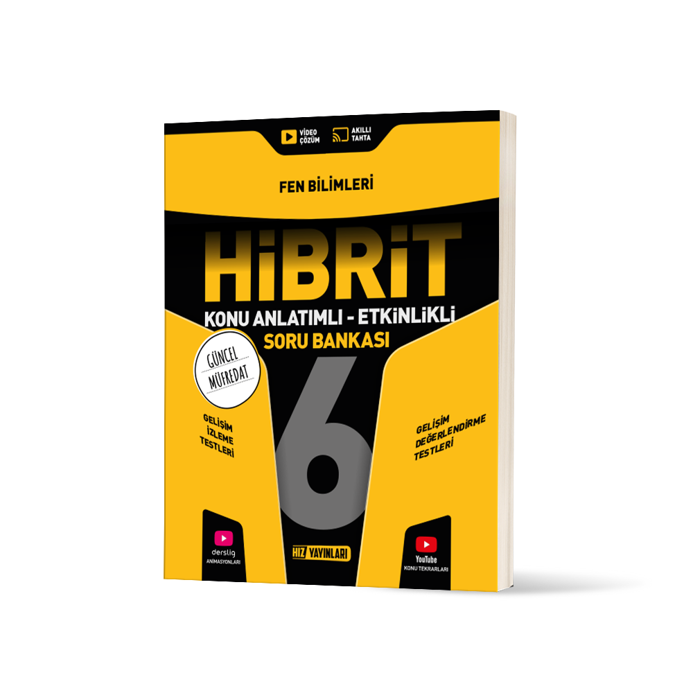 6. Sınıf Fen Bilimleri Hibrit Soru Bankası