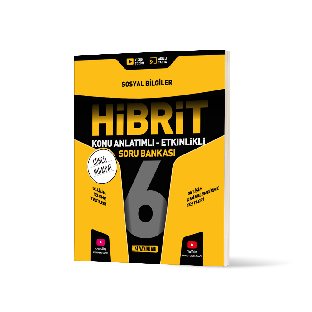6. Sınıf Sosyal Bilgiler Hibrit Soru Bankası
