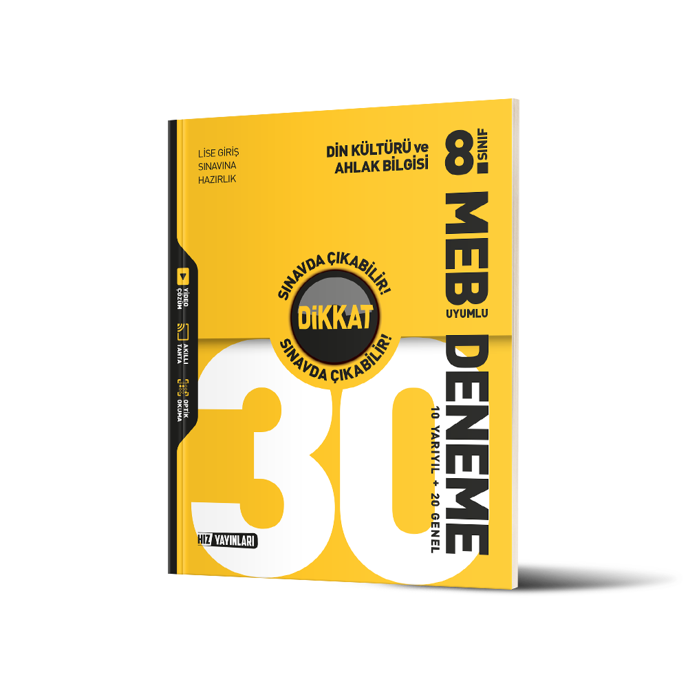 8. Sınıf Din Kültürü 30’lu Deneme