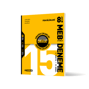 8. Sınıf Fen Bilimleri 15’li Deneme