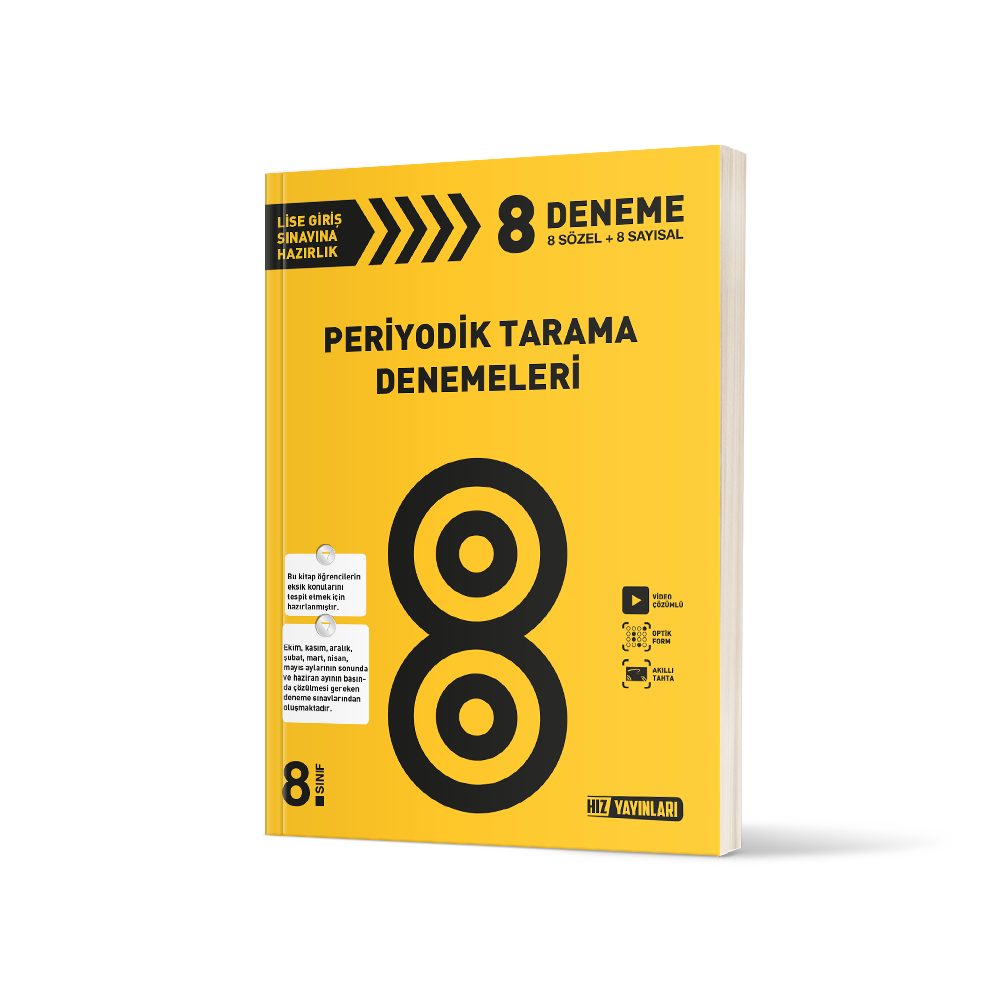 8. Sınıf Periyodik Tarama Denemeleri