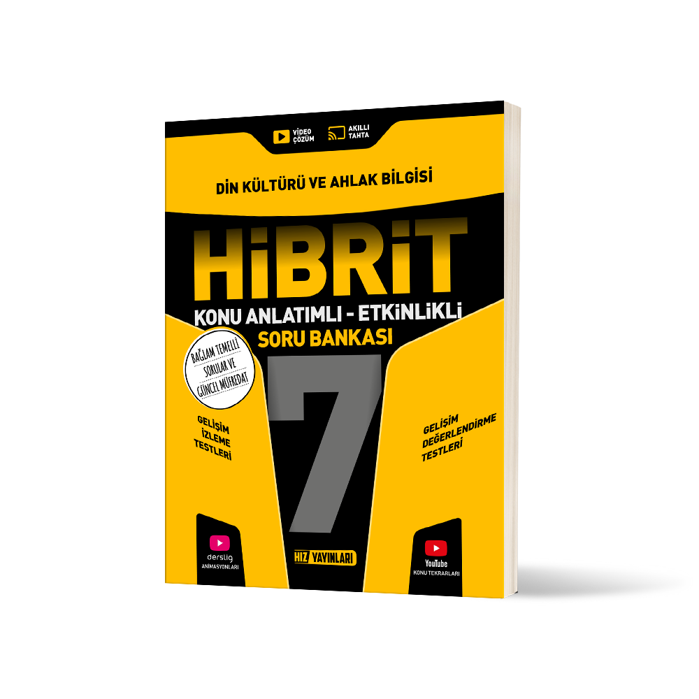7. Sınıf Din Kültürü Hibrit Soru Bankası