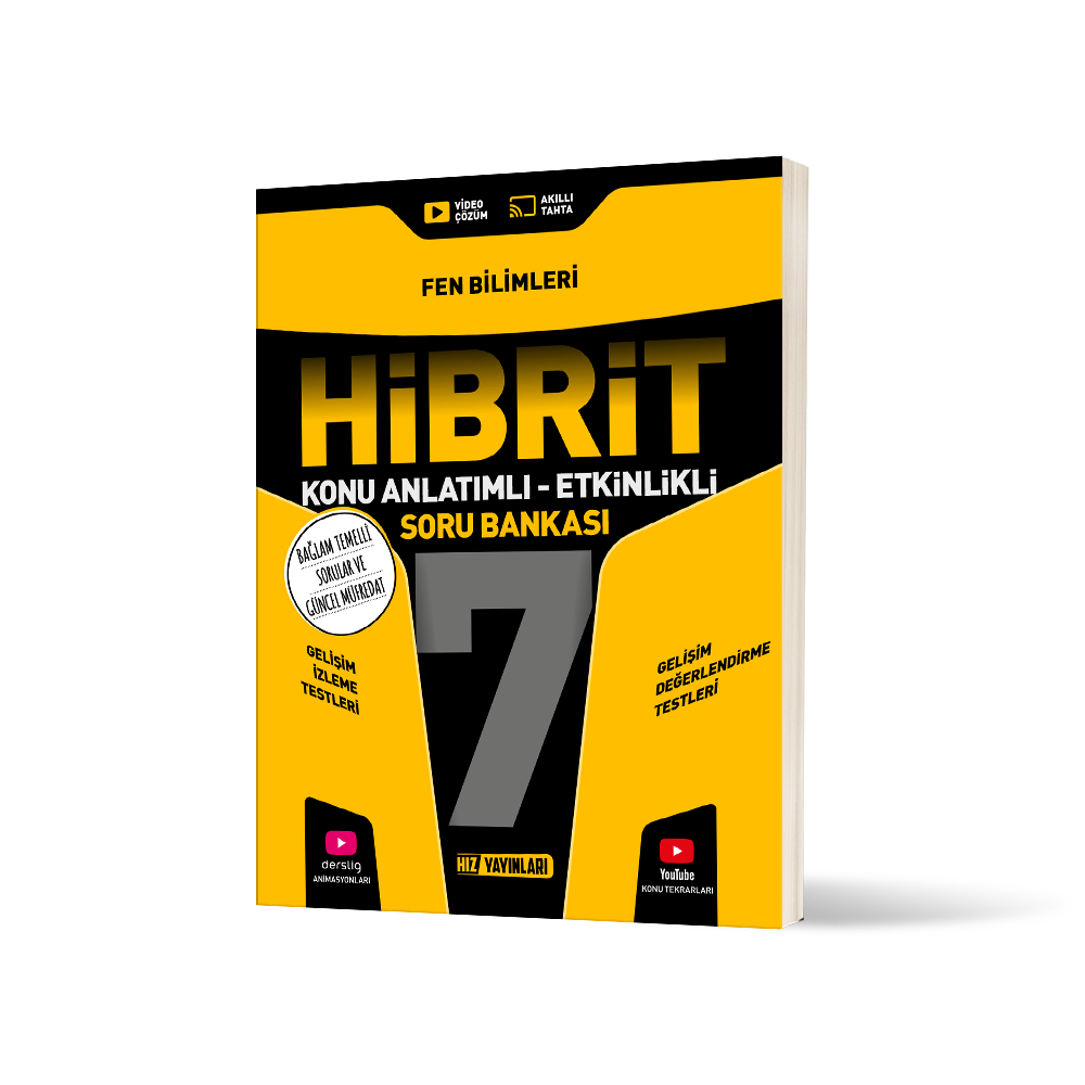 7. Sınıf Fen Bilimleri Hibrit Soru Bankası