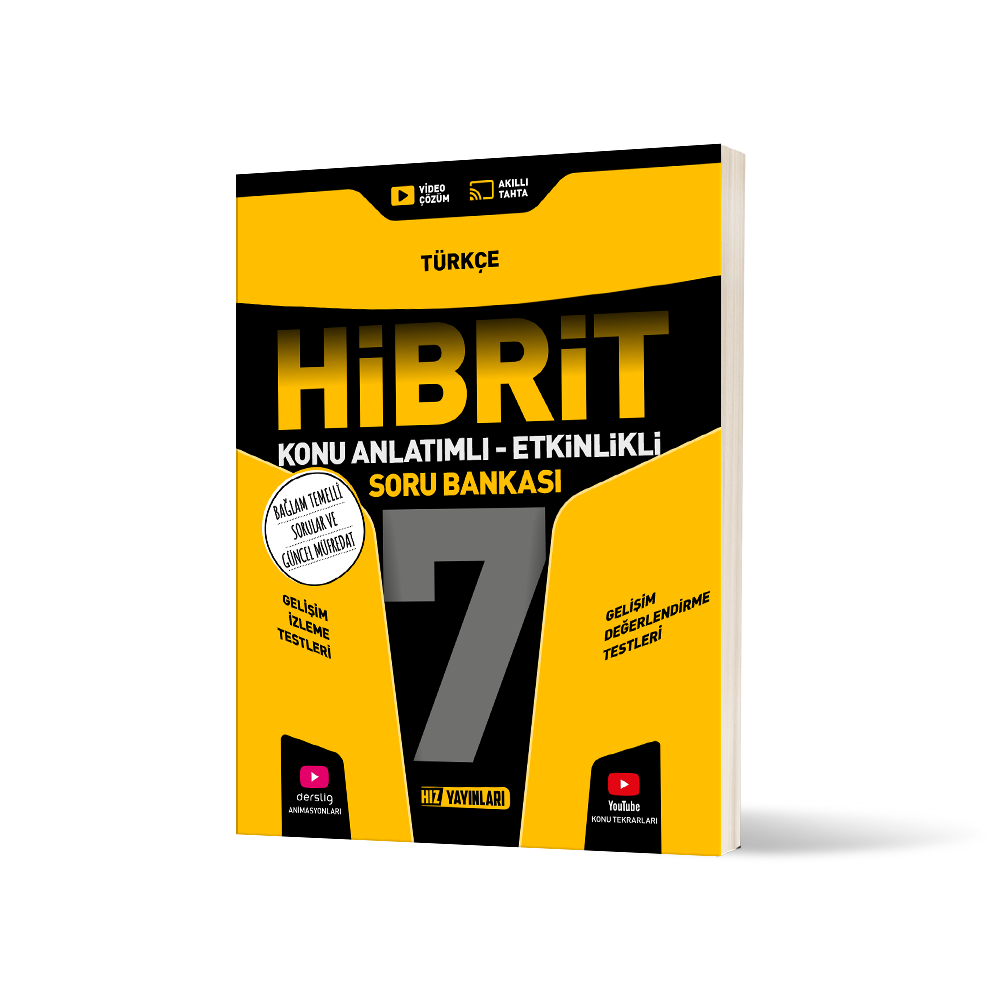7. Sınıf Türkçe Hibrit Soru Bankası
