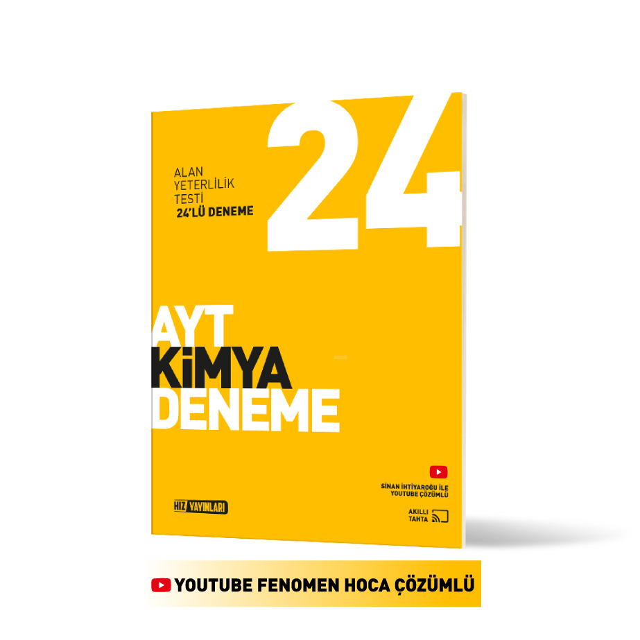 AYT 24’lü Kimya Deneme
